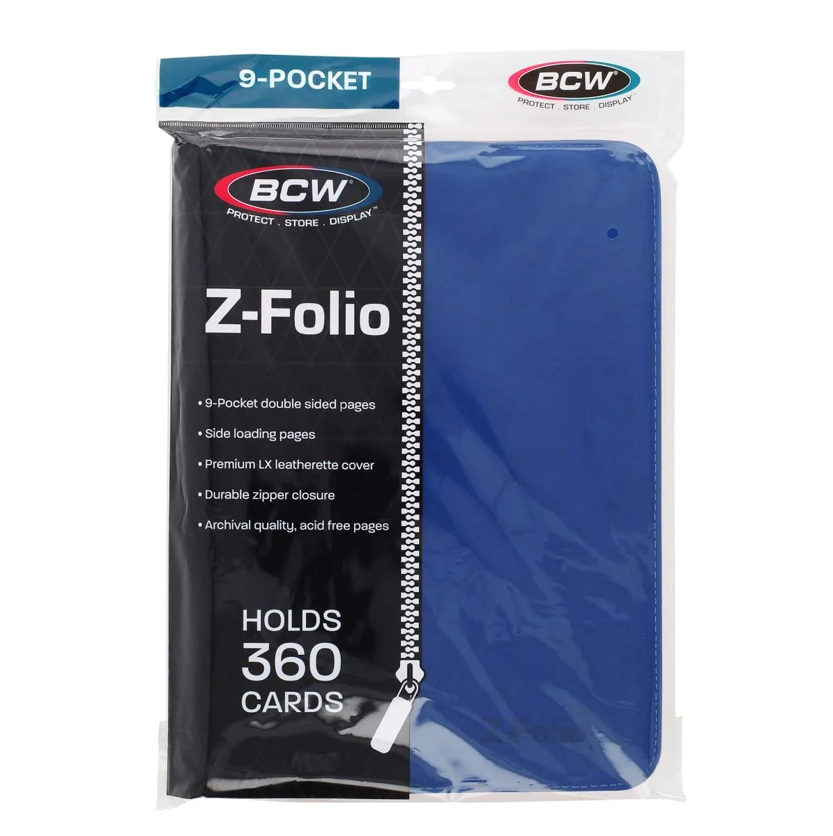 Z-Folio 9-Pocket Album - Blue