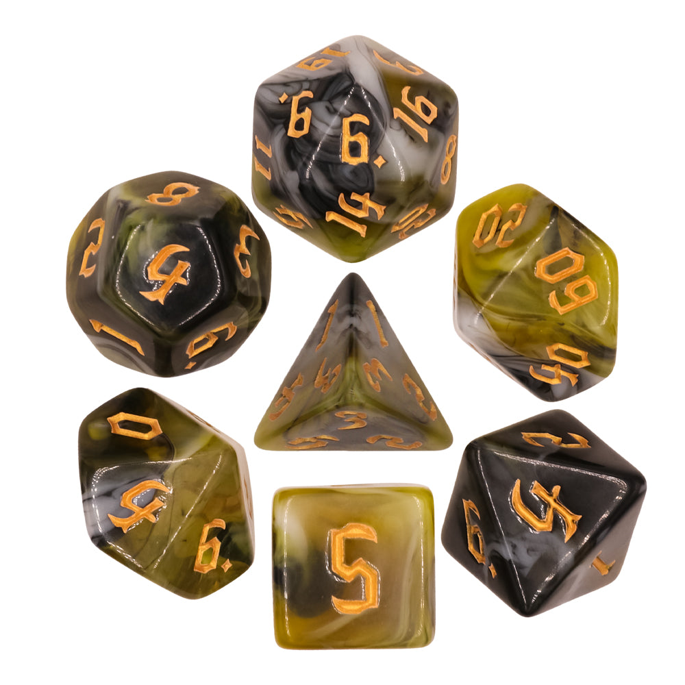 Swamp - 7ct Dice Set