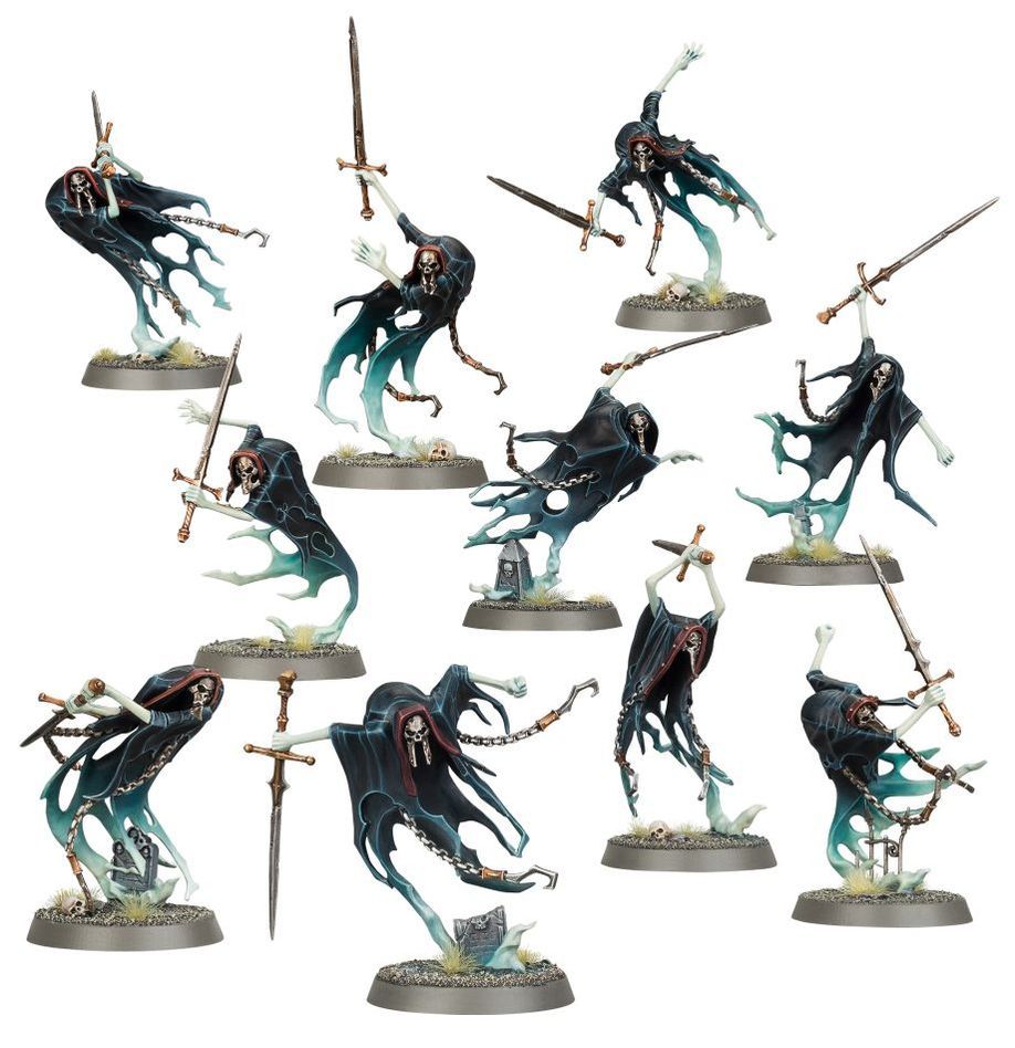Warhammer Age of Sigmar - Nighthaunt - Cursed Shacklehorde
