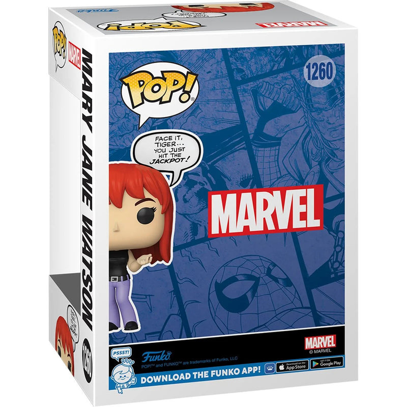 Spider-Man Mary Jane Watson Funko Pop! Vinyl Figure #1260 - Entertainment Earth Exclusive