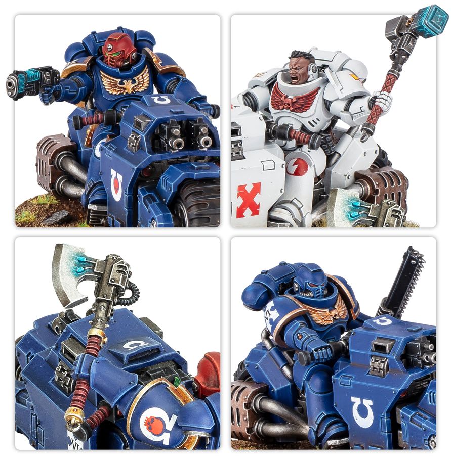 Warhammer 40K - Space Marines - Outrider Squad