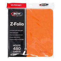 Z-Folio 12-Pocket LX Album - Orange