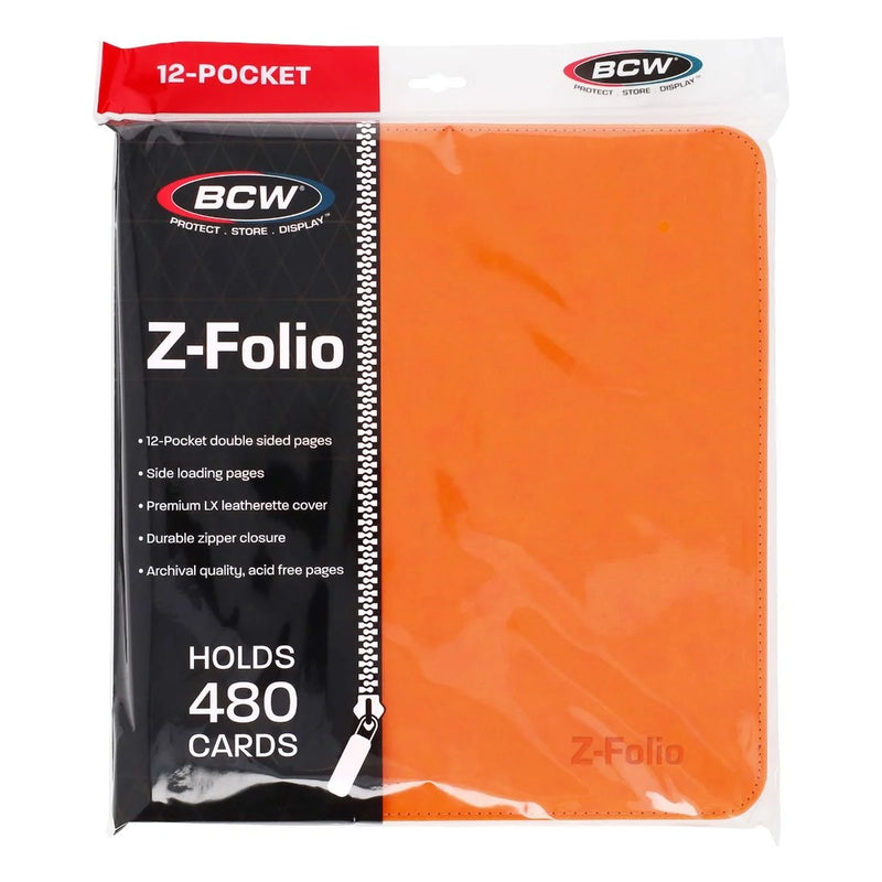 Z-Folio 12-Pocket LX Album - Orange