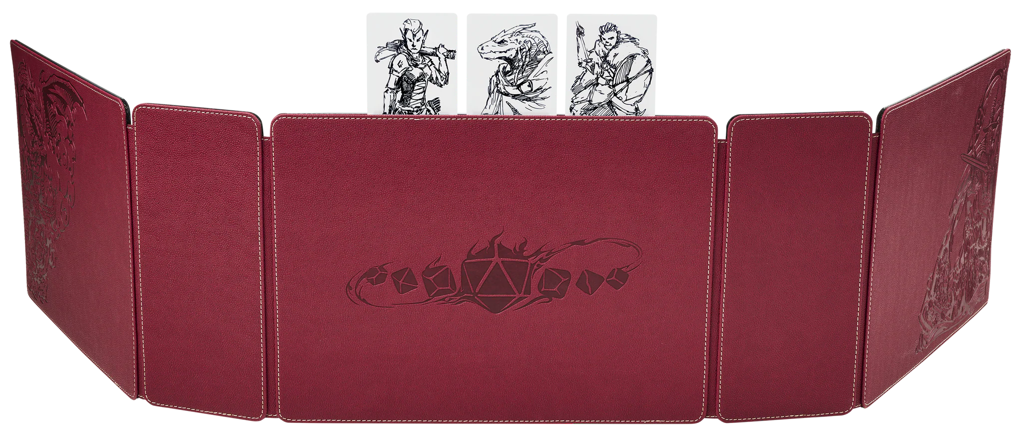 Dragon Shield - Game Master Companion - Blood Red