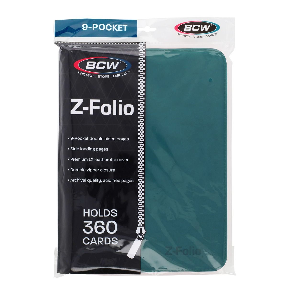 Z-Folio 9-Pocket LX Album - Teal