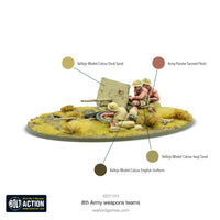 Bolt Action - 8th Army weapons teams