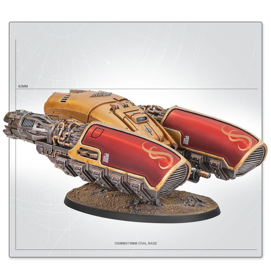 Warhammer 40K/The Horus Heresy - Custodes - Pallas Grav-Attack