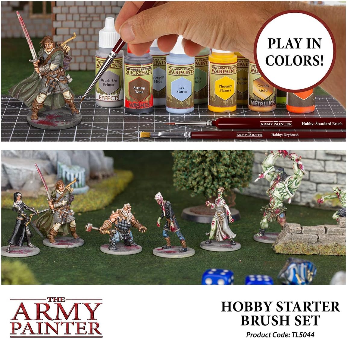 Army Painter: Brushes: Hobby Starter Brush Set