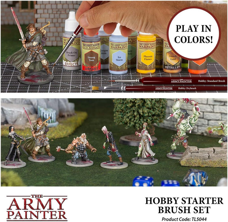 Army Painter: Brushes: Hobby Starter Brush Set