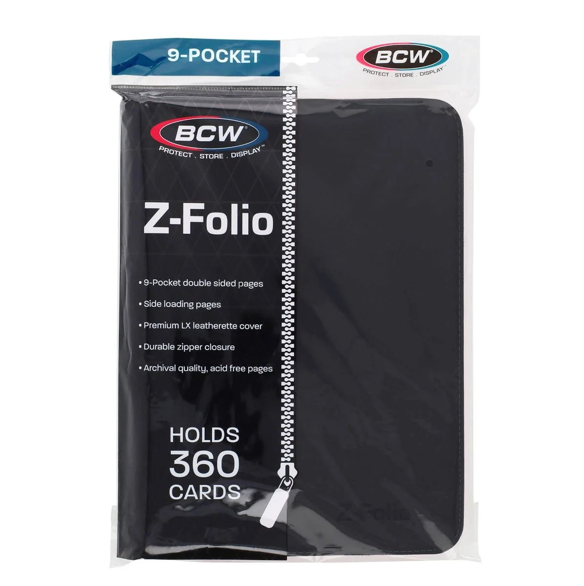 Z-Folio 9-Pocket Album - Black