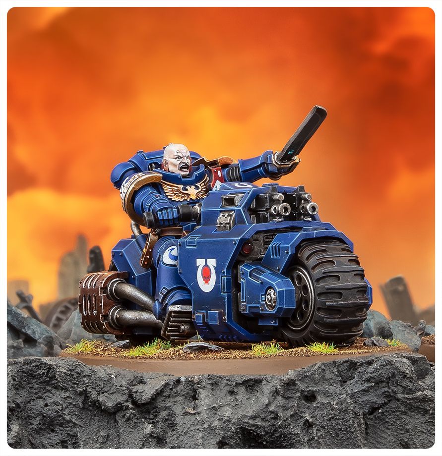 Warhammer 40K - Space Marines - Outrider Squad