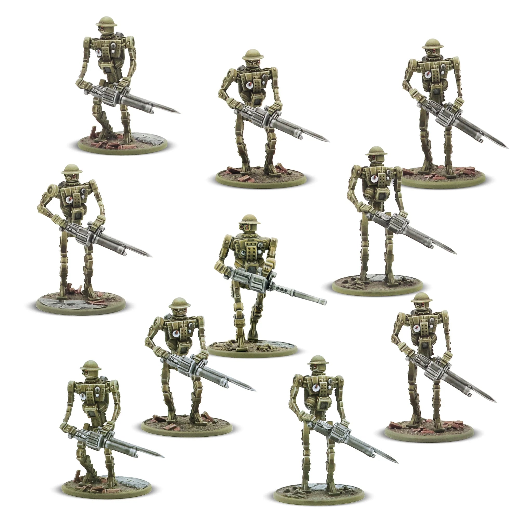Bolt Action - Konflikt '47 - Automated Infantry platoon