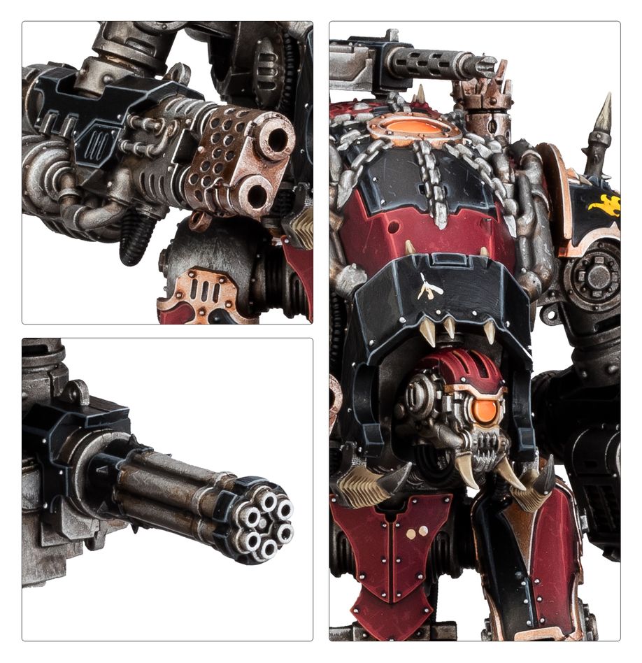 Warhammer 40,000 - Chaos Knights Battleforce - Houndpack Lance