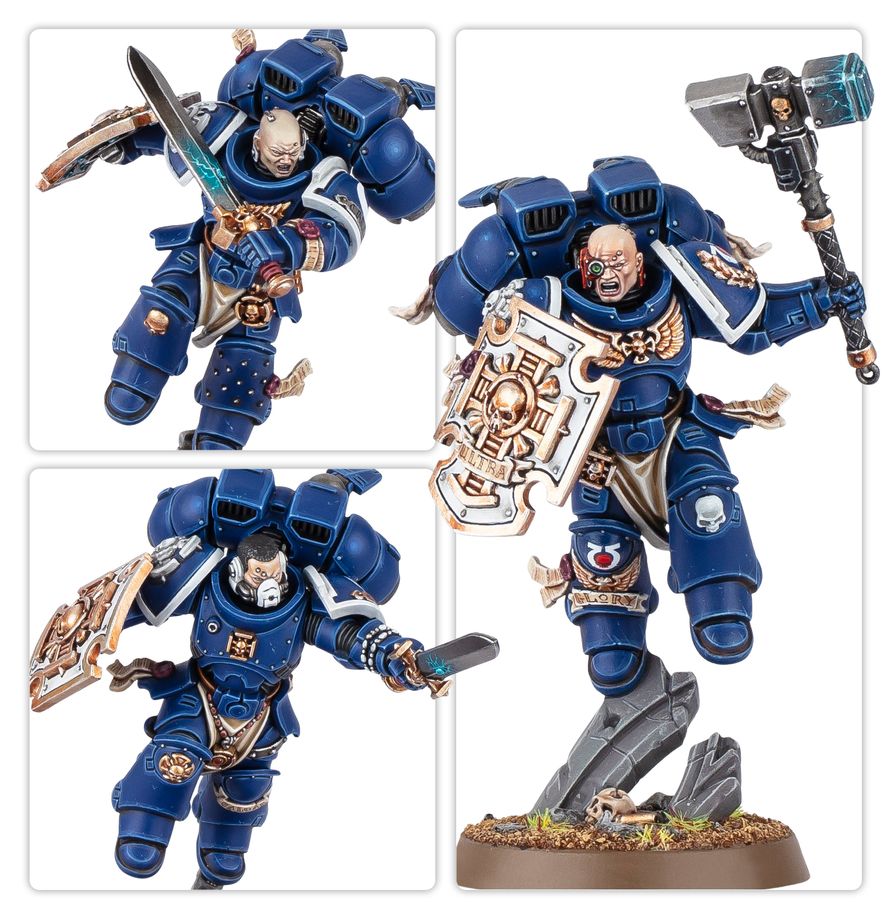 Warhammer 40K - Space Marines - Vanguard Veteran Squad with Jump Packs