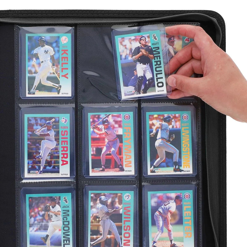 Z-Folio 9-Pocket Album - Toploaders - Black