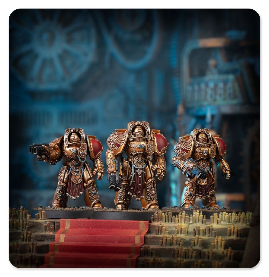 Warhammer 40K/The Horus Heresy - Custodes - Aquilon Terminator Sodality