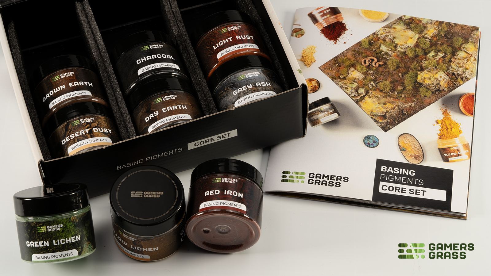 Gamers Grass -  Basing Pigments - Core Set