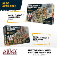 Army Painter - Warpaints Fanatic - World War II British Paint Set