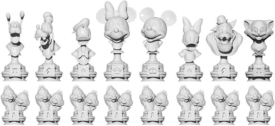 Mickey Mouse 90th Anniversary Chess Set – Geeky Villain Tabletop Gaming ...