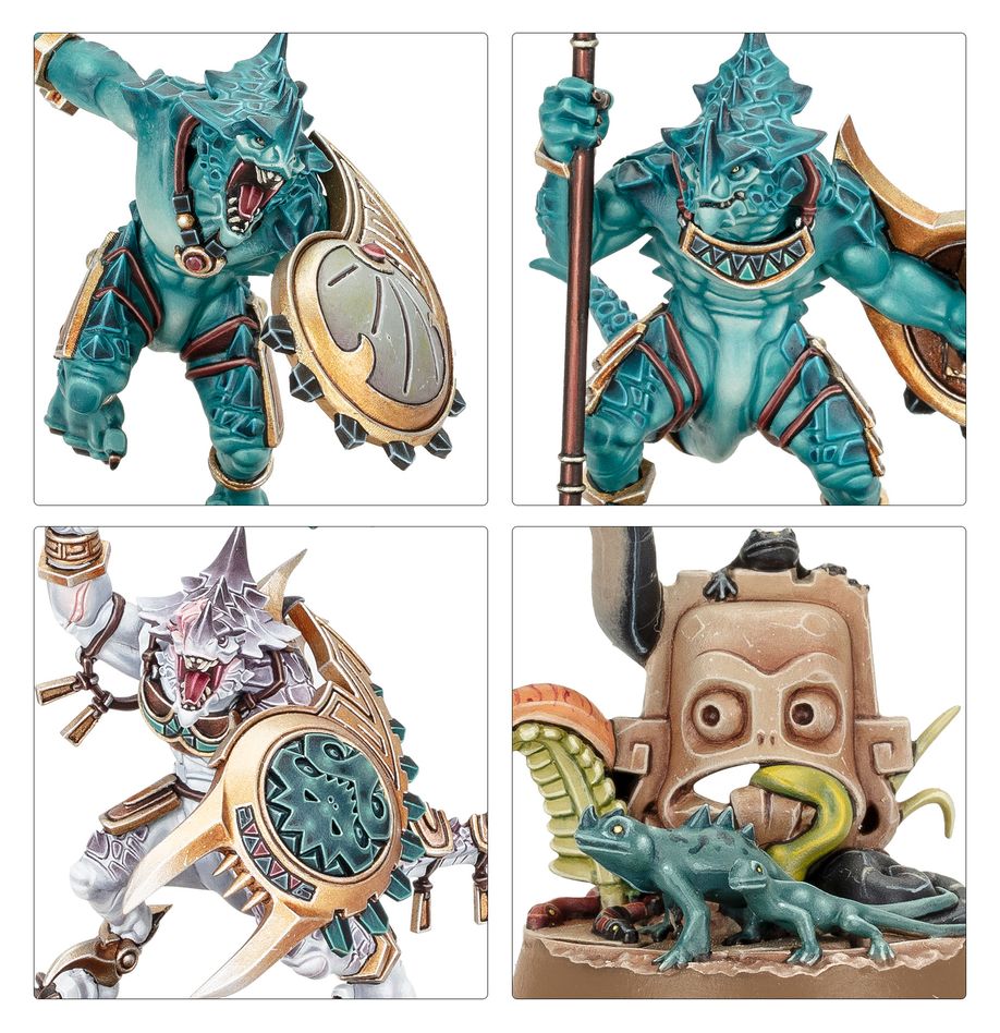 Warhammer - Age of Sigmar - Spearhead - Seraphon – Sunblooded Prowlers