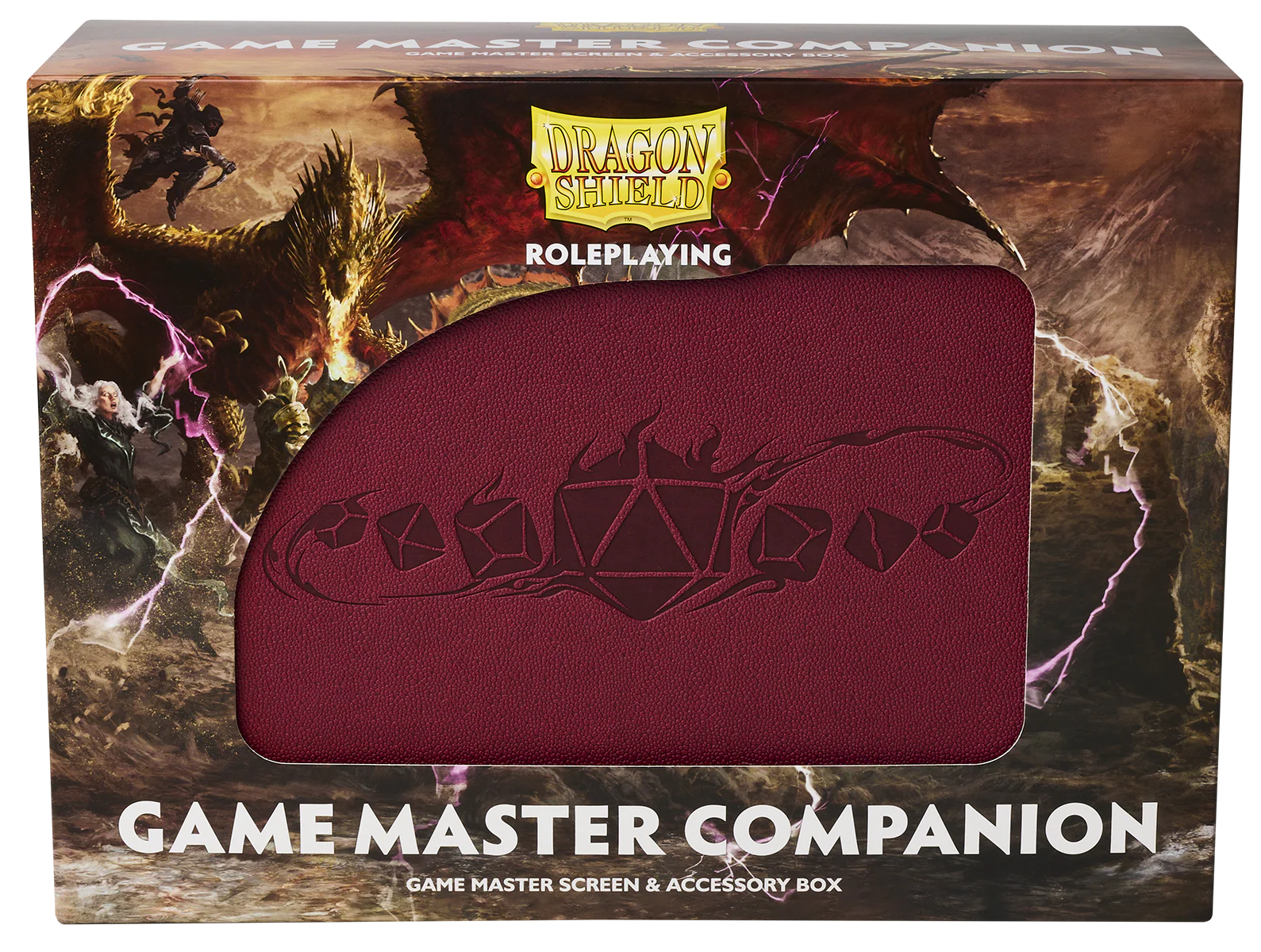 Dragon Shield - Game Master Companion - Blood Red