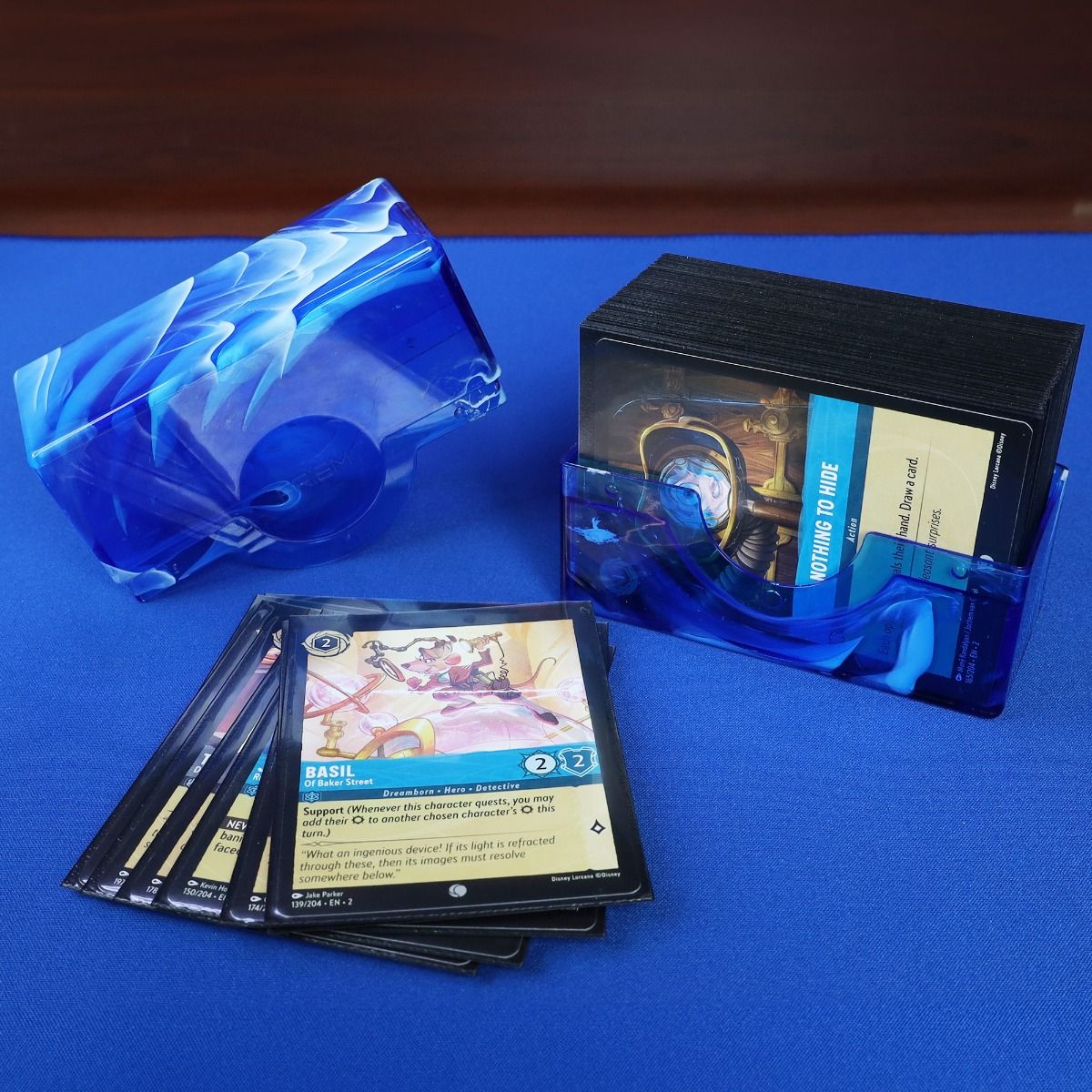 BCW Supplies - Prism Deck Case - 50 CT - Apatite Blue