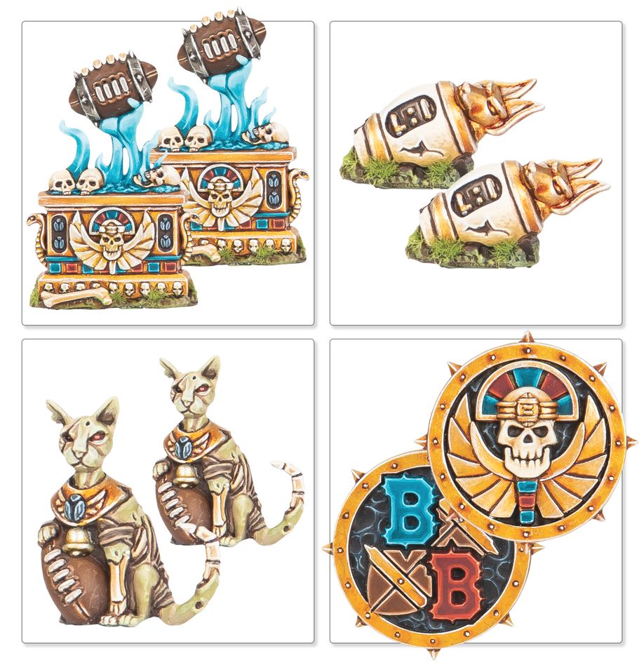 Blood Bowl - Tomb Kings Blood Bowl Team - The Nehekhara Nightmares