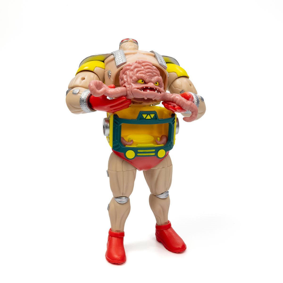 Teenage Mutant Ninja Turtles BST AXN Best of Krang Comic Book & 8-Inch XL Action Figure Set