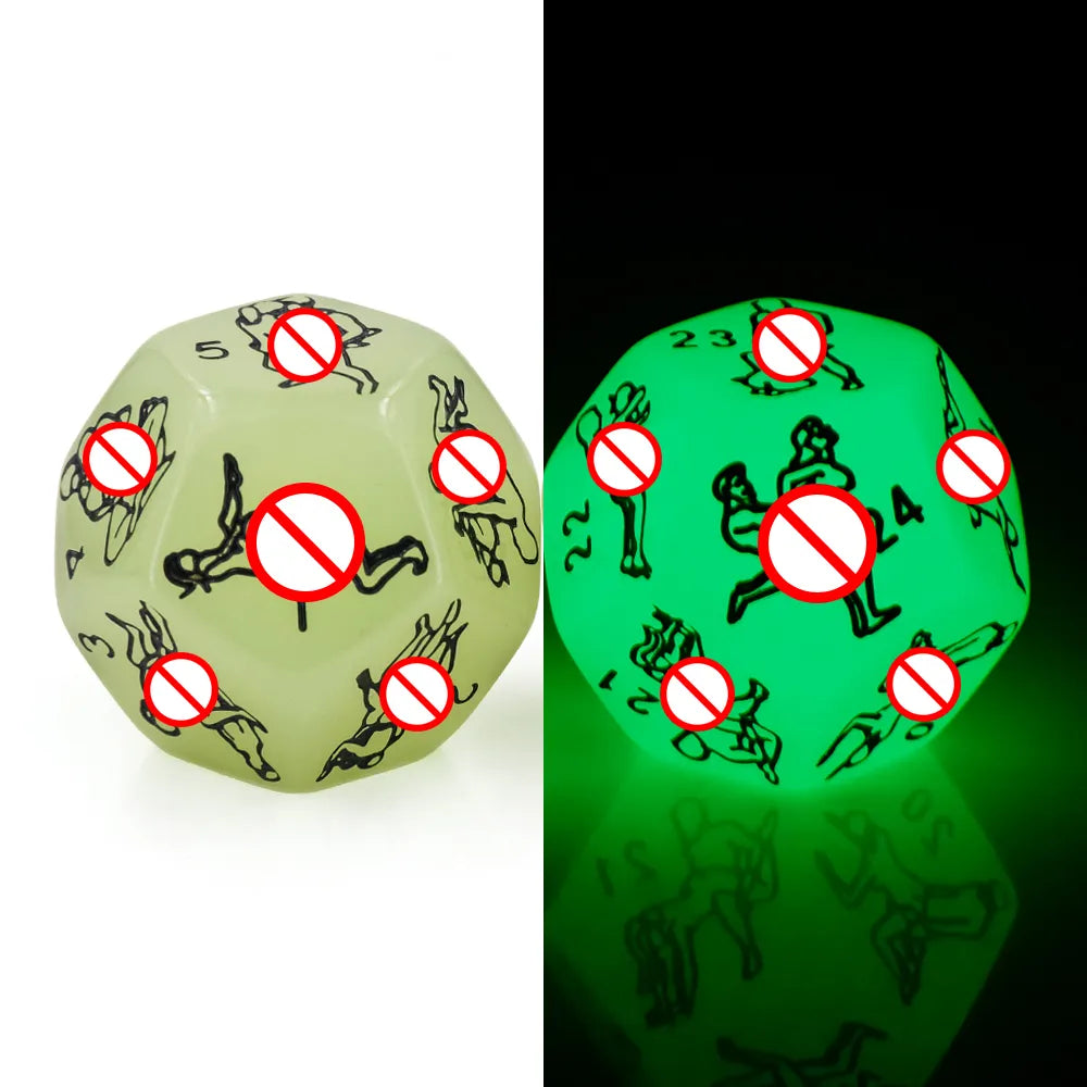 Adult Glow in the Dark D12 Dice