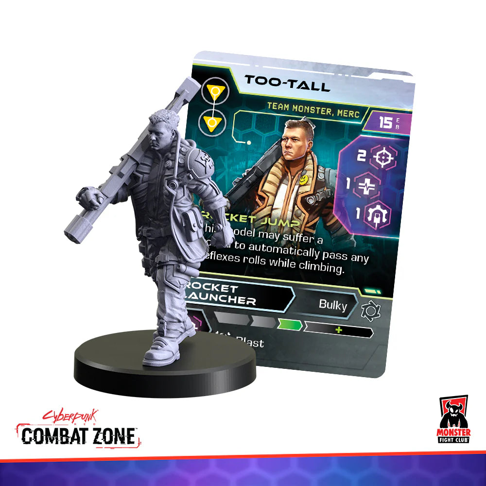 Cyberpunk RED: Combat Zone - Team Monster