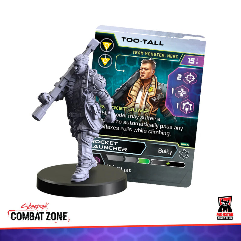 Cyberpunk RED: Combat Zone - Team Monster