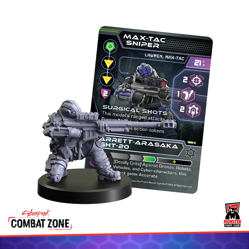 Cyberpunk: Combat Zone - Command & Control - Max-Tac: Gangers