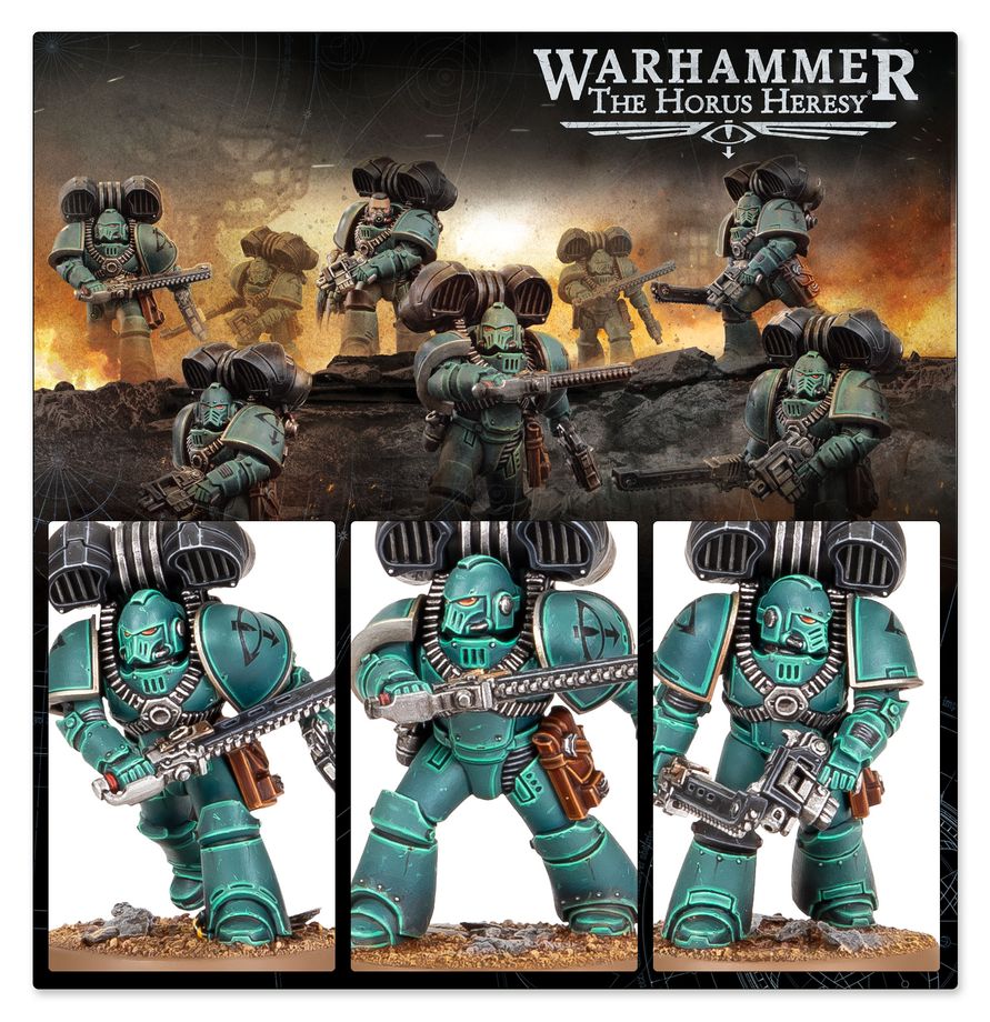 Warhammer: The Horus Heresy - MkIV Assault Squad