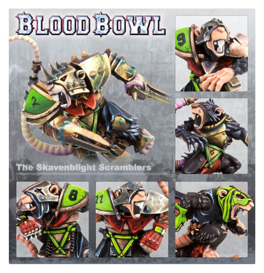 Blood Bowl - Skaven - Skavenblight Scramblers