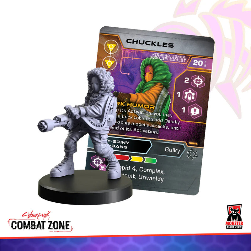 Cyberpunk RED Combat Zone - Piranhas Starter