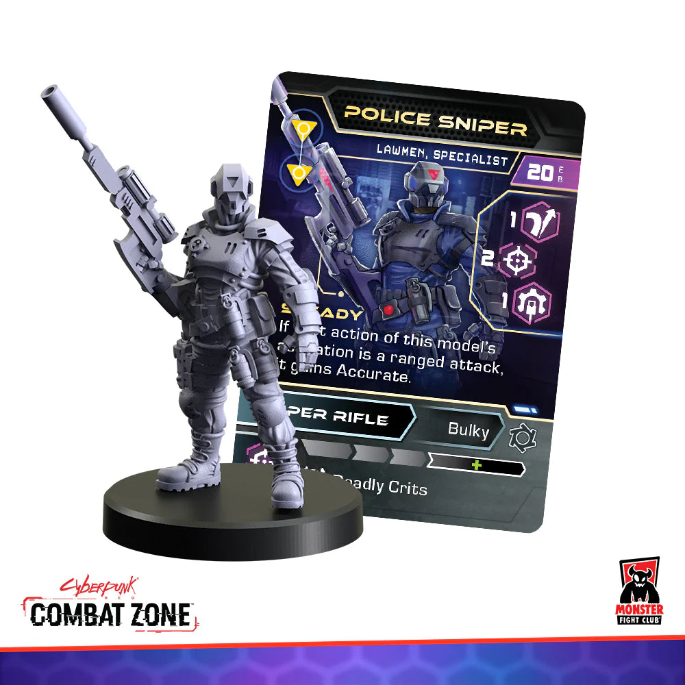 Cyberpunk RED: Combat Zone - Lawmen Starter
