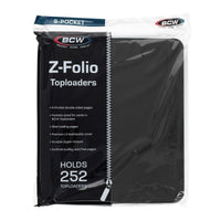 Z-Folio 9-Pocket Album - Toploaders - Black