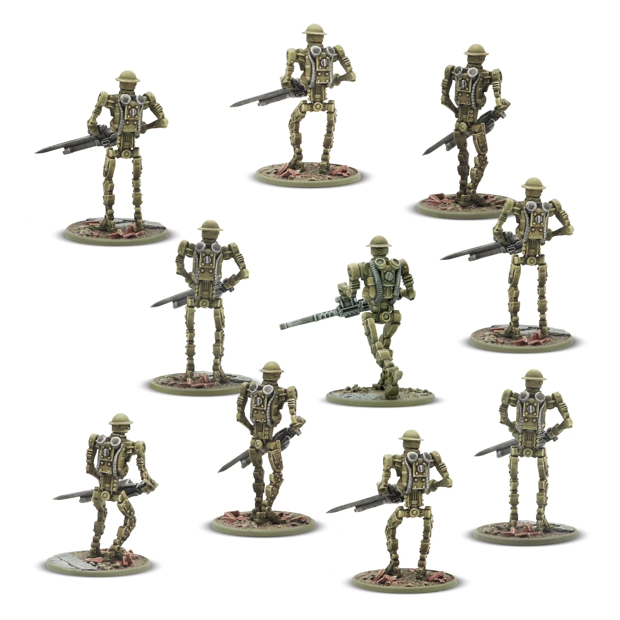 Bolt Action - Konflikt '47 - Automated Infantry platoon