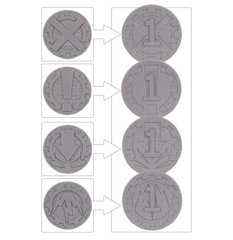 Horus Heresy - Age of Darkness Markers and Tokens