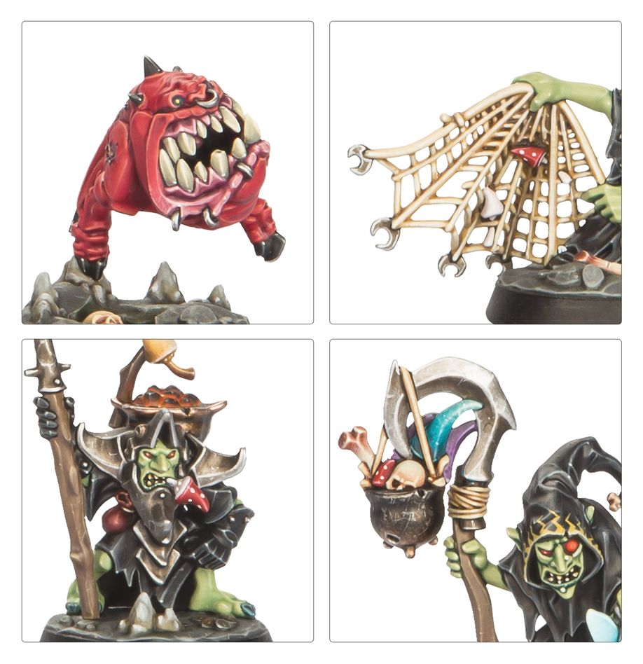 Warhammer Underworlds: Destruction Warbands: Gitz and Goliaths