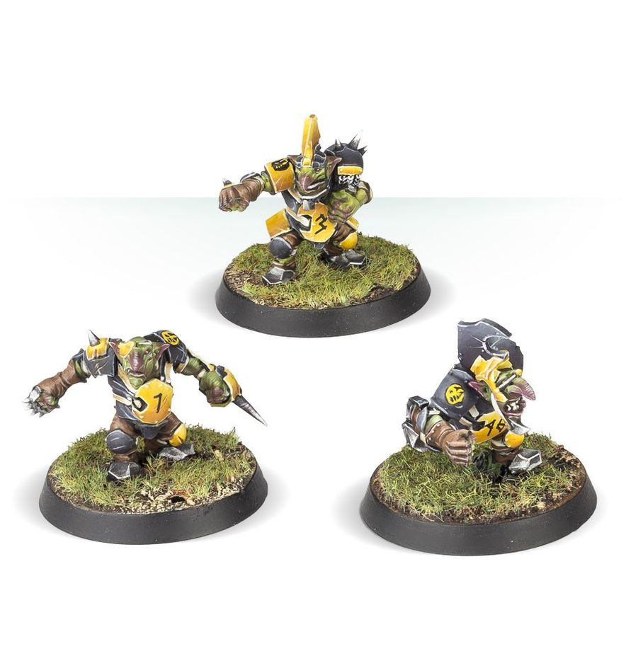 Blood Bowl - Goblin Team - Scarcrag Snivellers