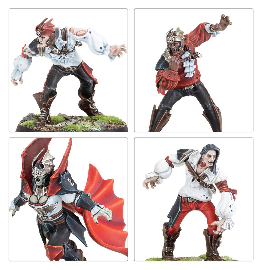 Blood Bowl - Vampire Blood Bowl Team - The Drakfang Thirsters