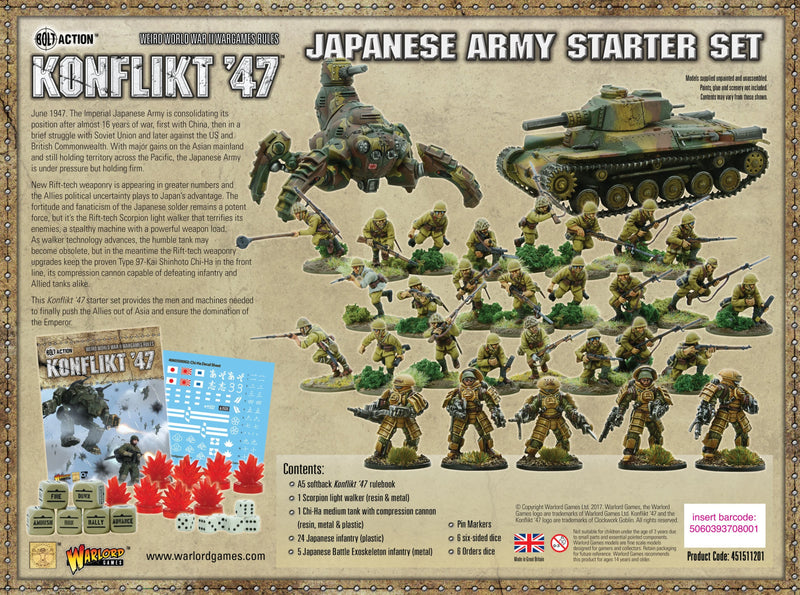 Bolt Action - Konflikt '47 - Japanese Starter Set
