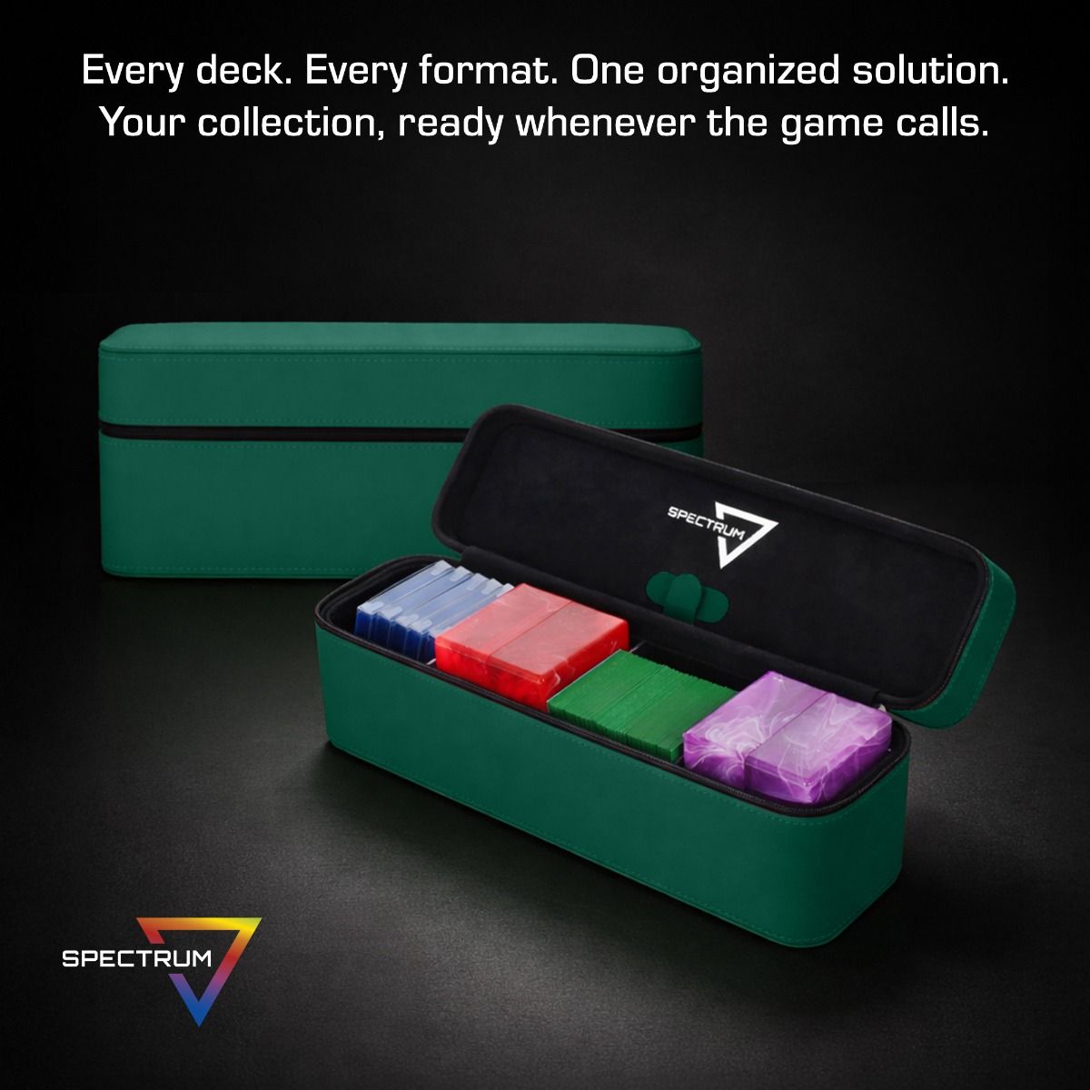 BCW - Prism Deck Case - Array - Green