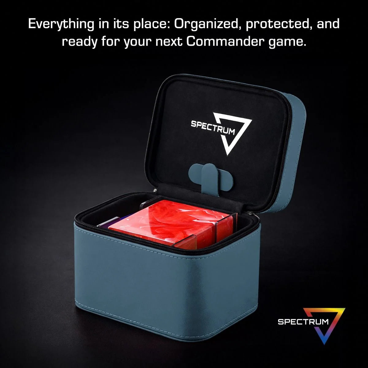 BCW - Prism Deck Case - Matrix - Gray Blue