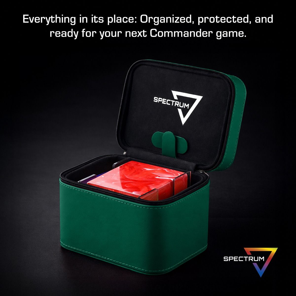 BCW - Prism Deck Case - Matrix - Green