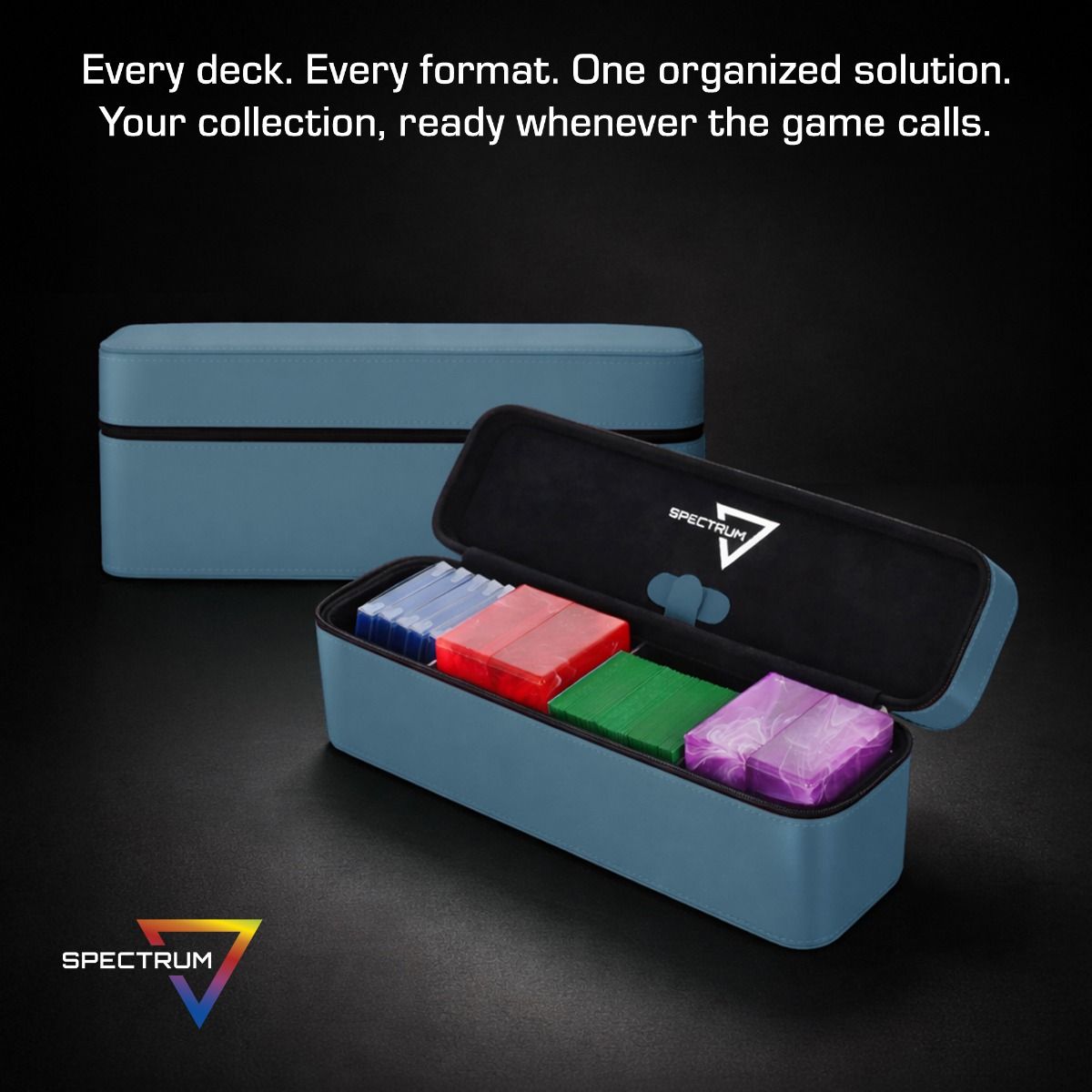 BCW - Prism Deck Case - Array - Gray Blue