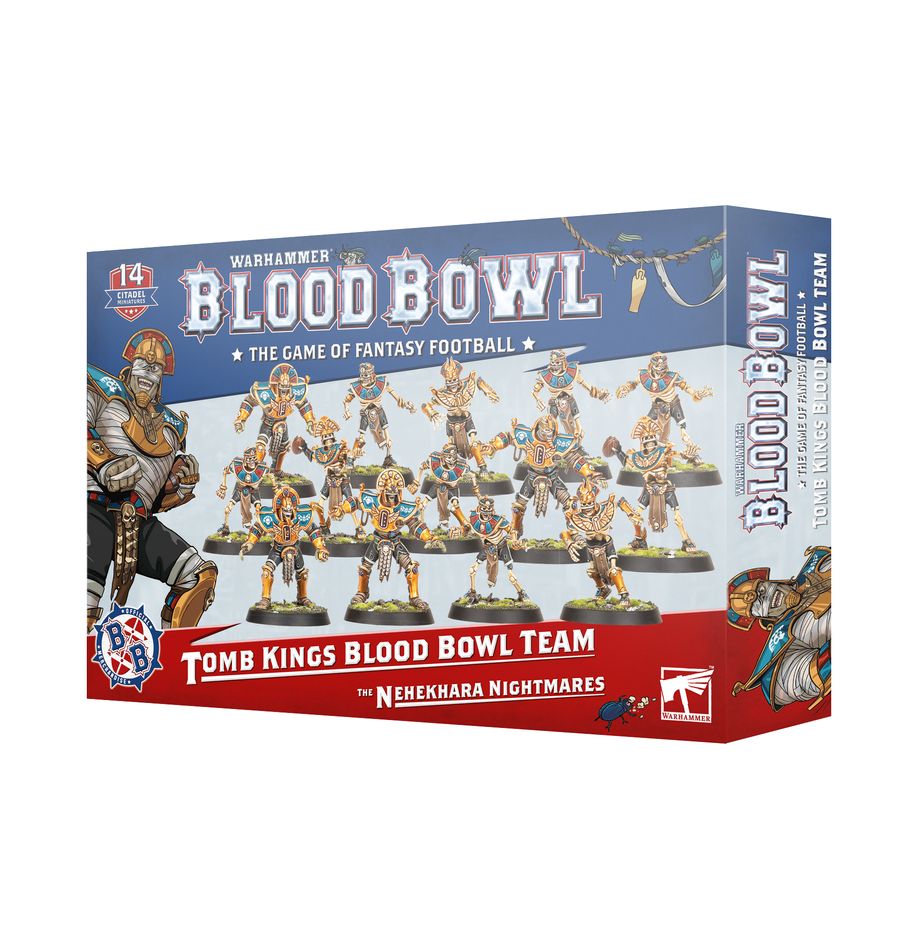 Blood Bowl - Tomb Kings Blood Bowl Team - The Nehekhara Nightmares