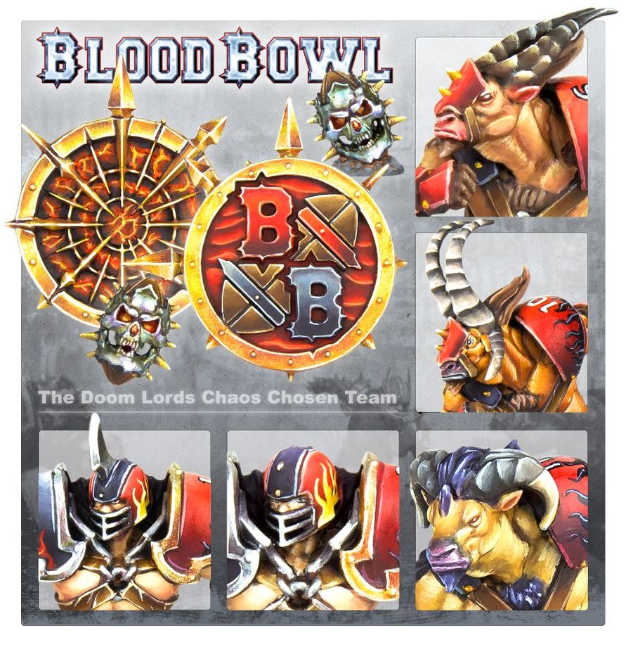 Blood Bowl - Chaos Chosen Team - The Doom Lords