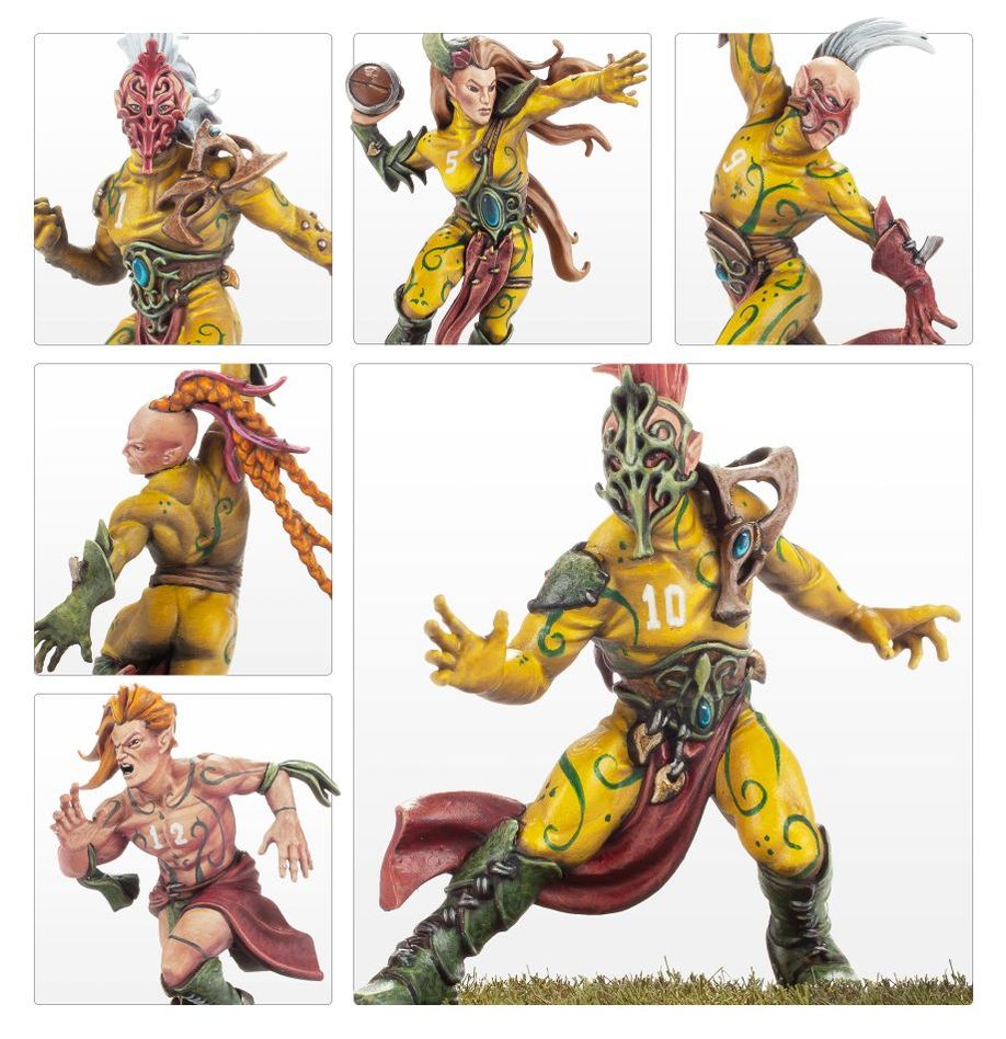 Blood Bowl - Wood Elf Blood Bowl Team – Athelorn Avengers